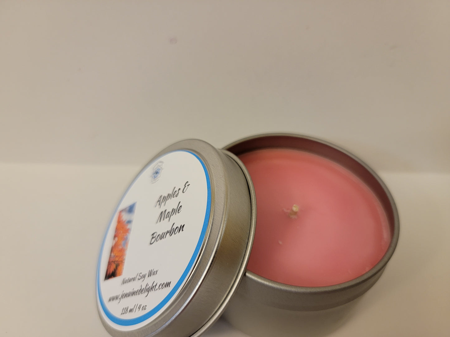 Apples and Maple Bourbon Candle