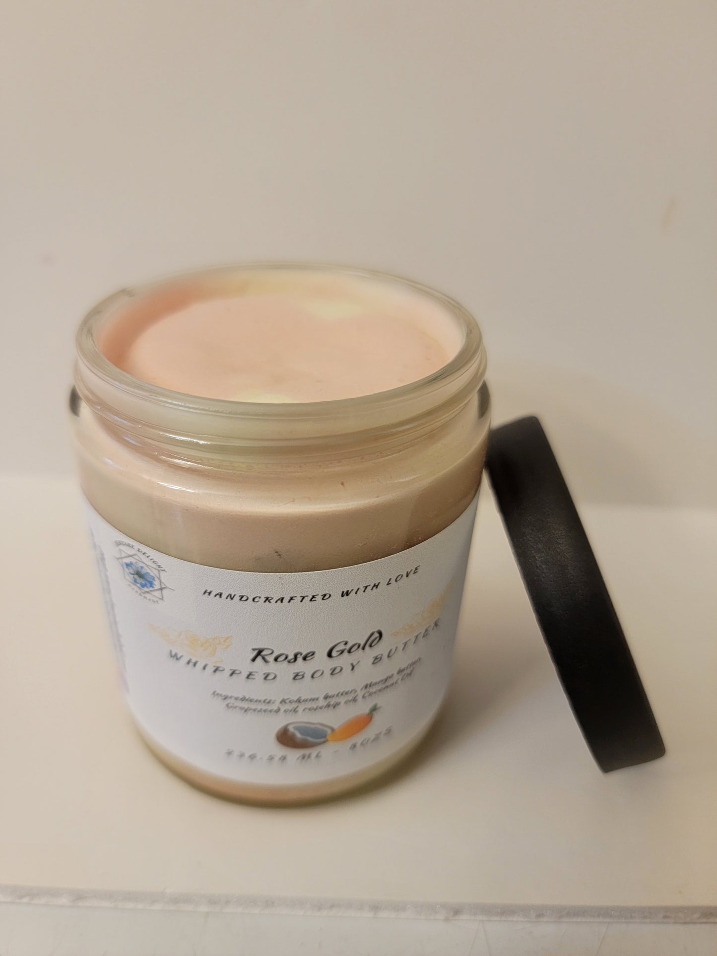 Whipped Rose Gold Body butter and Rose gold soap