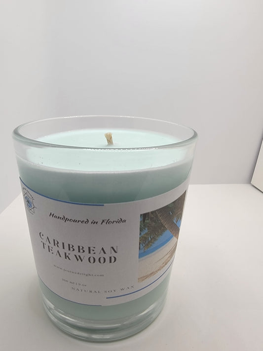 Carribbean Teakwood candle