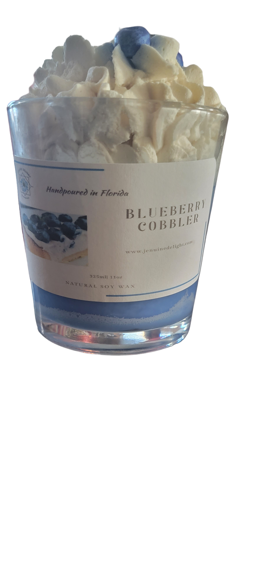 Blueberry cobbler 11 ozs Candle
