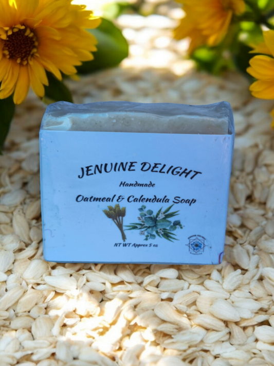 Oatmeal and Calendula soap