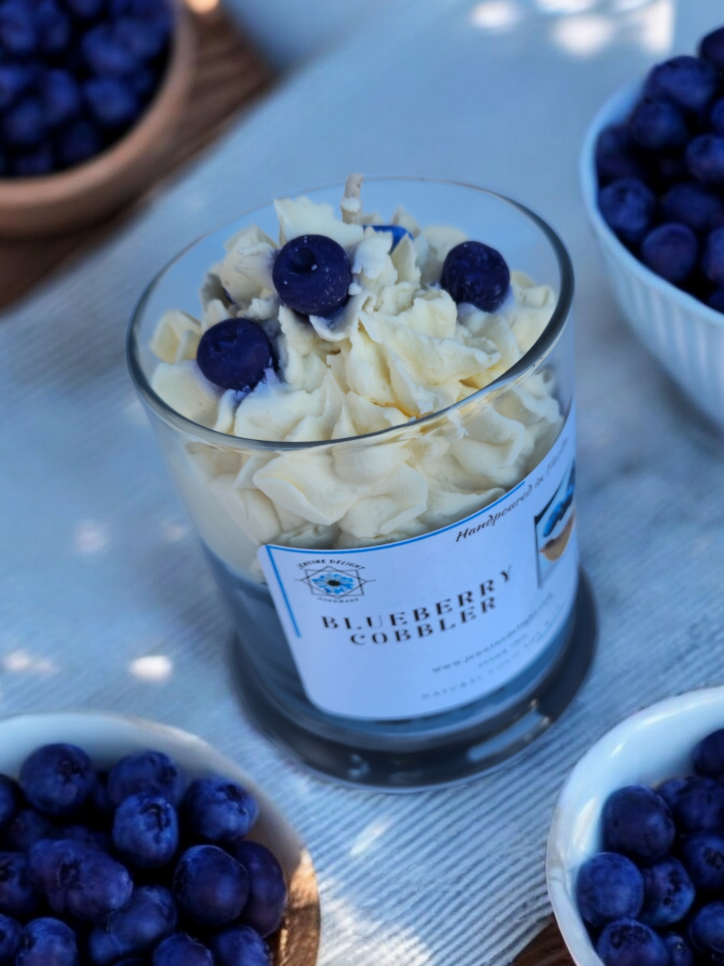 Blueberry cobbler 11 ozs Candle