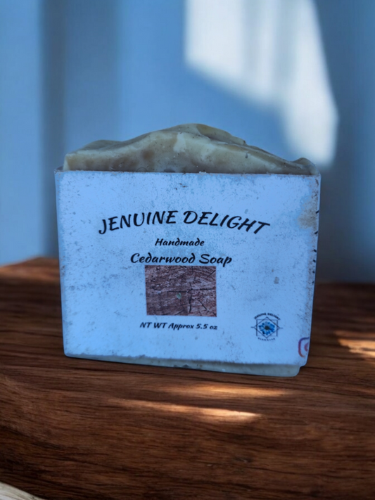 Cedarwood soap