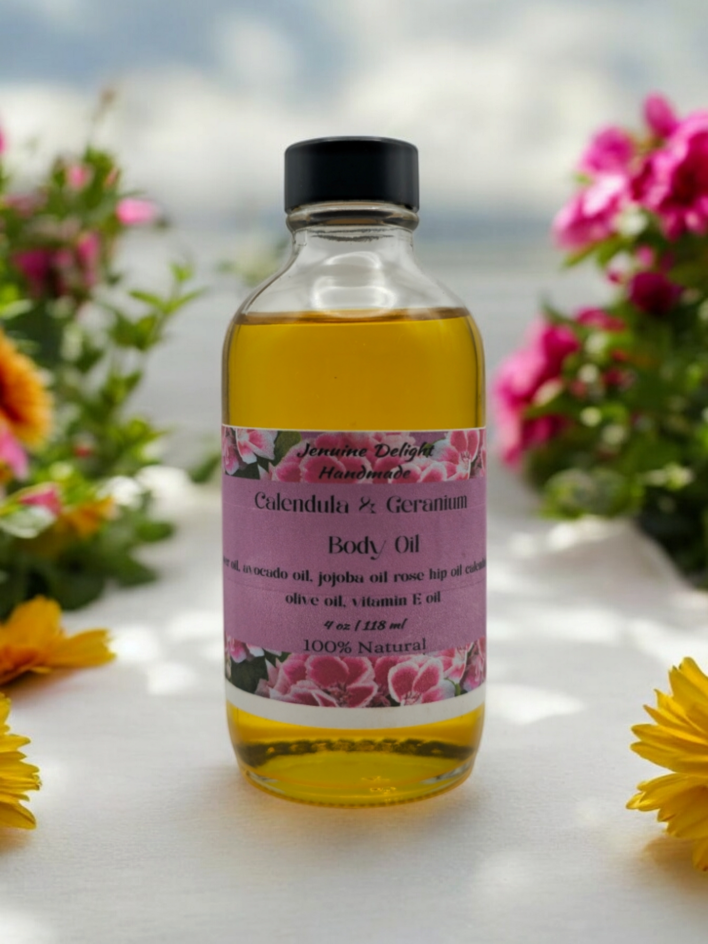 Calendula & Geranium Body Oil