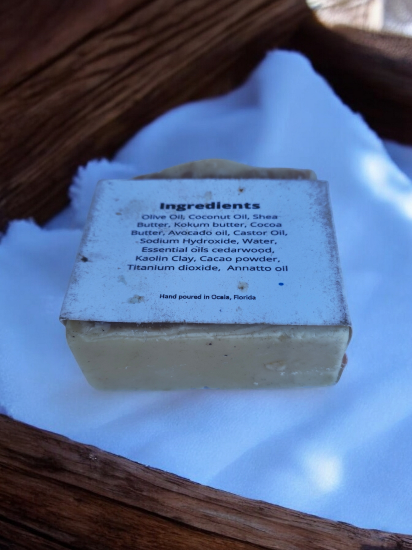 Cedarwood soap