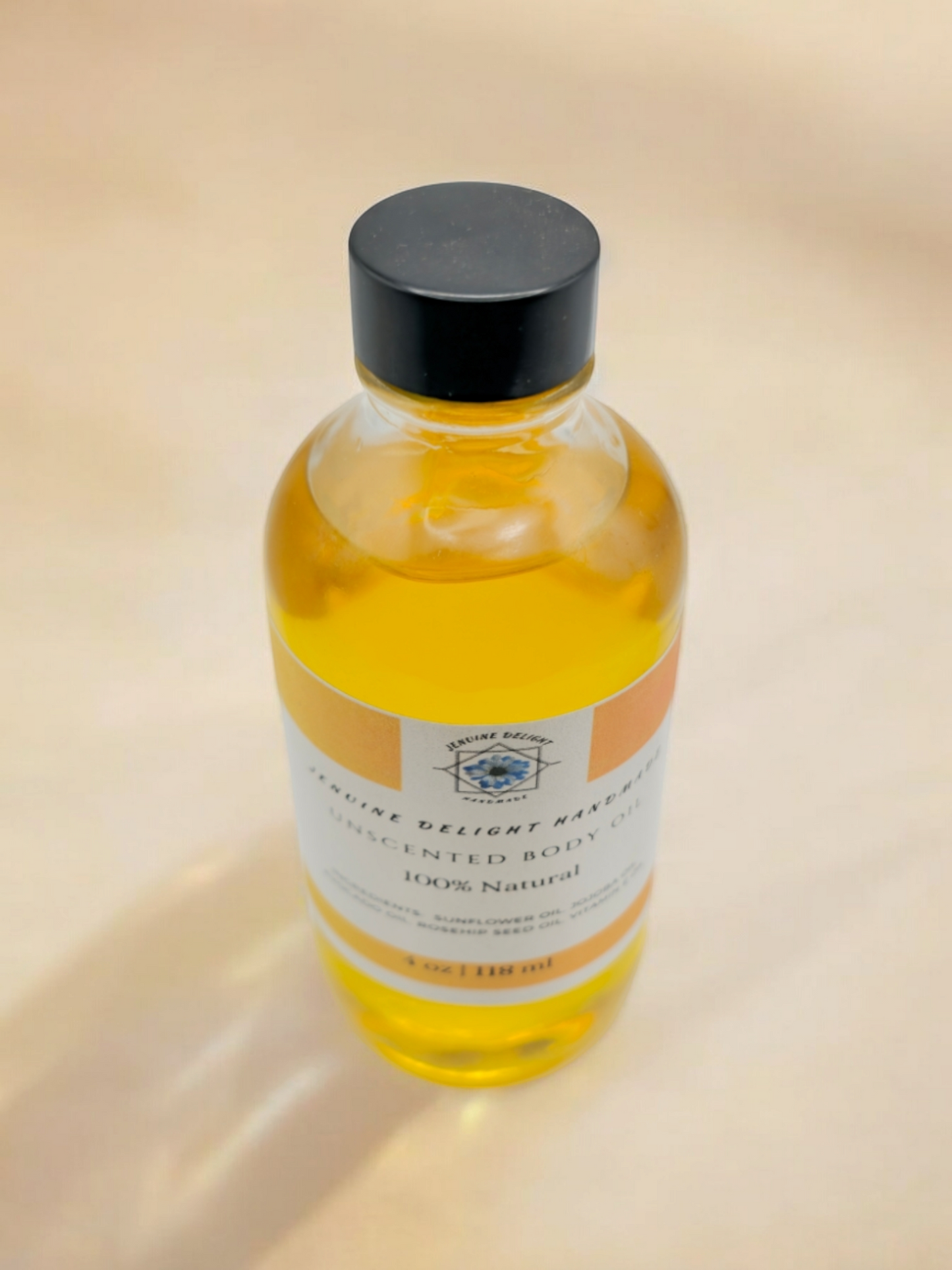 Unscented Body Oil