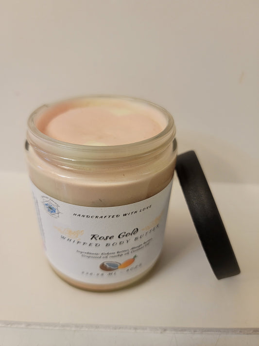 Whipped Rose Gold Body butter and Rose gold soap